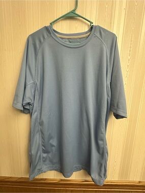 Pulse Men's Light Blue Short-Sleeve Performance Tee